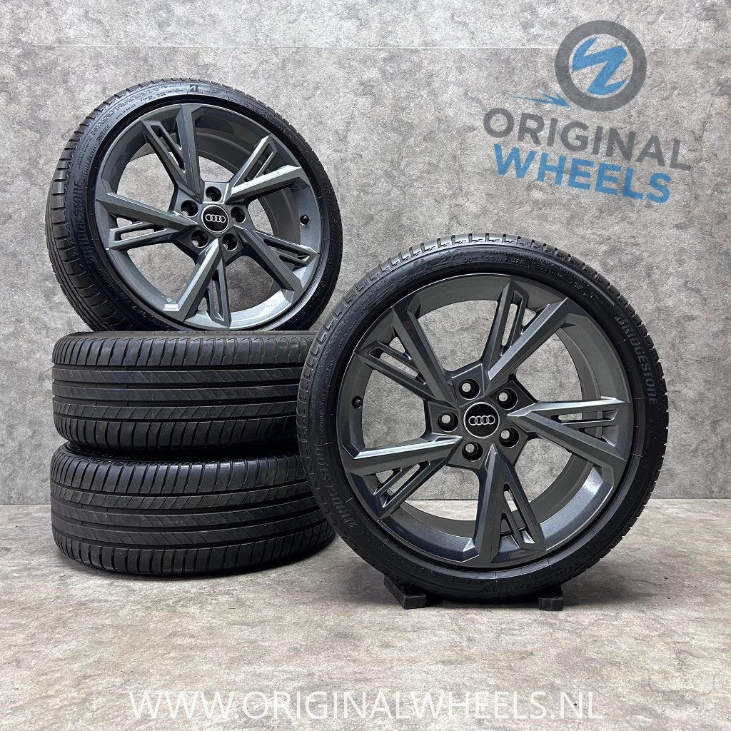 DIV. 18 inch originele velgen + zomerbanden Audi A3 S3 8Y, Auto-onderdelen, Banden en Velgen, Gebruikt, Banden en Velgen, Ophalen of Verzenden