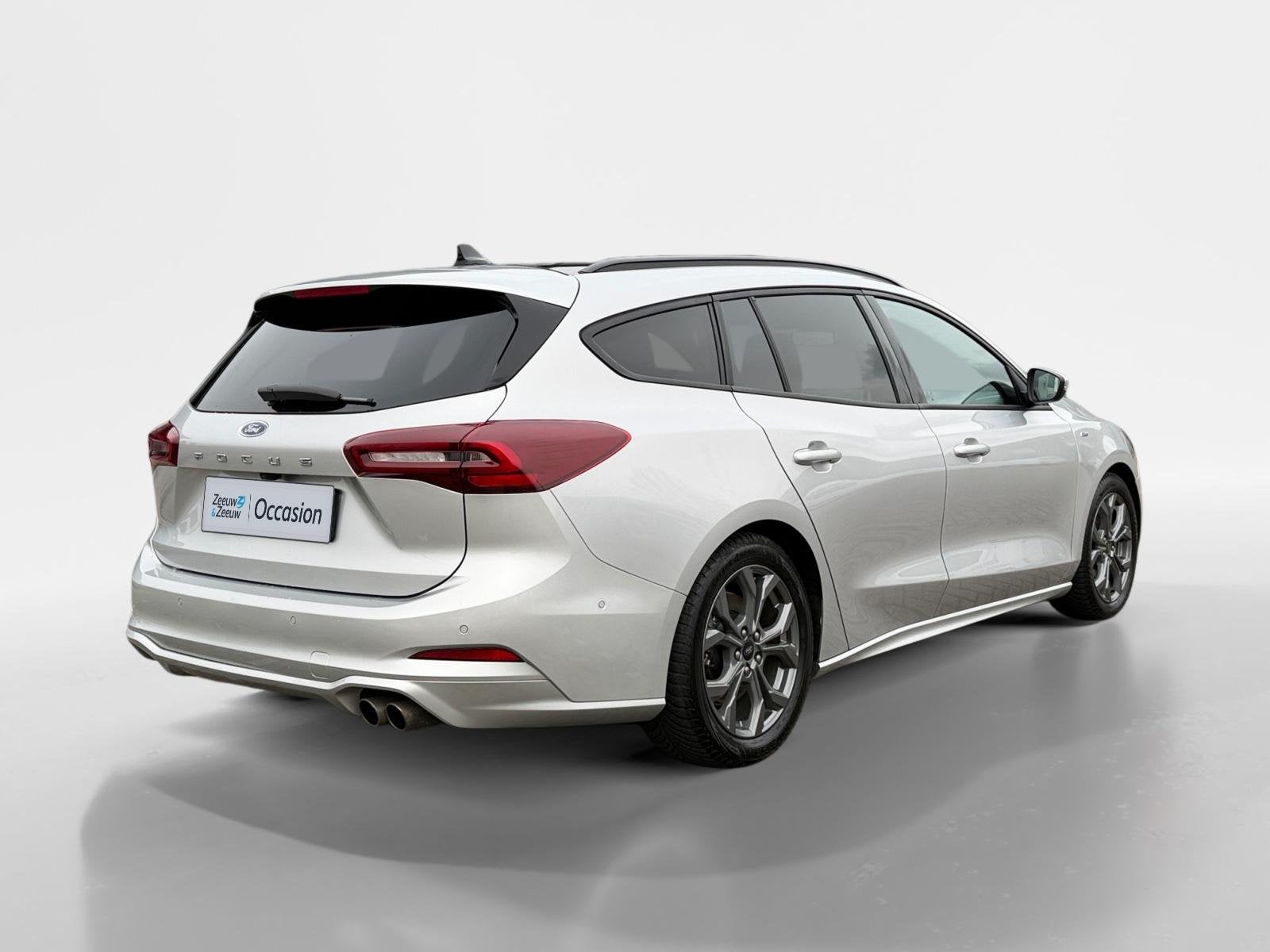 Ford Focus Wagon 1.0 EcoBoost Hybrid ST Line X | 155 pk | Au, Auto's, Ford, 12 maanden, Stof, Gebruikt, Automatische klimaatregeling