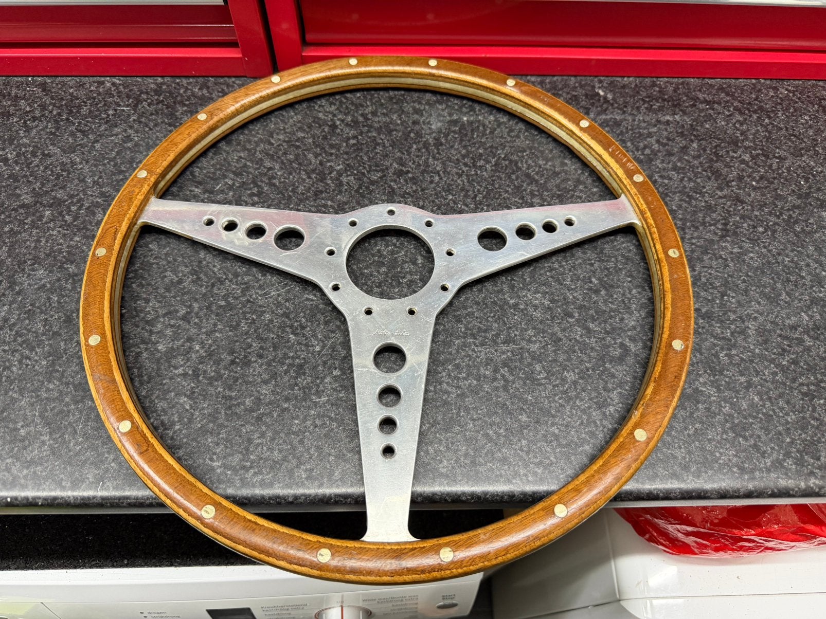 Moto-Lita houten 3 spaak sportstuur stuurwiel, Auto-onderdelen, Verzenden, Nieuw, Triumph