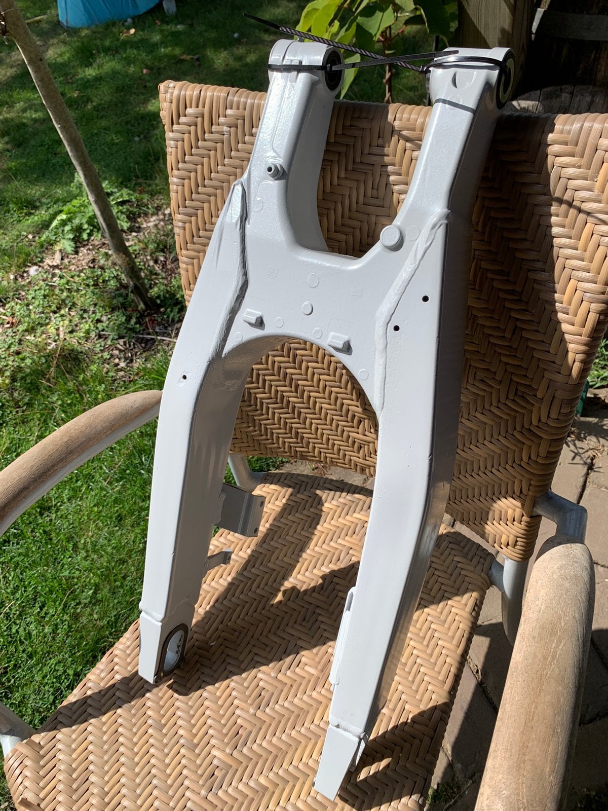 Honda cr125 2002/2004 achterbrug + link systeem, Ophalen of Verzenden
