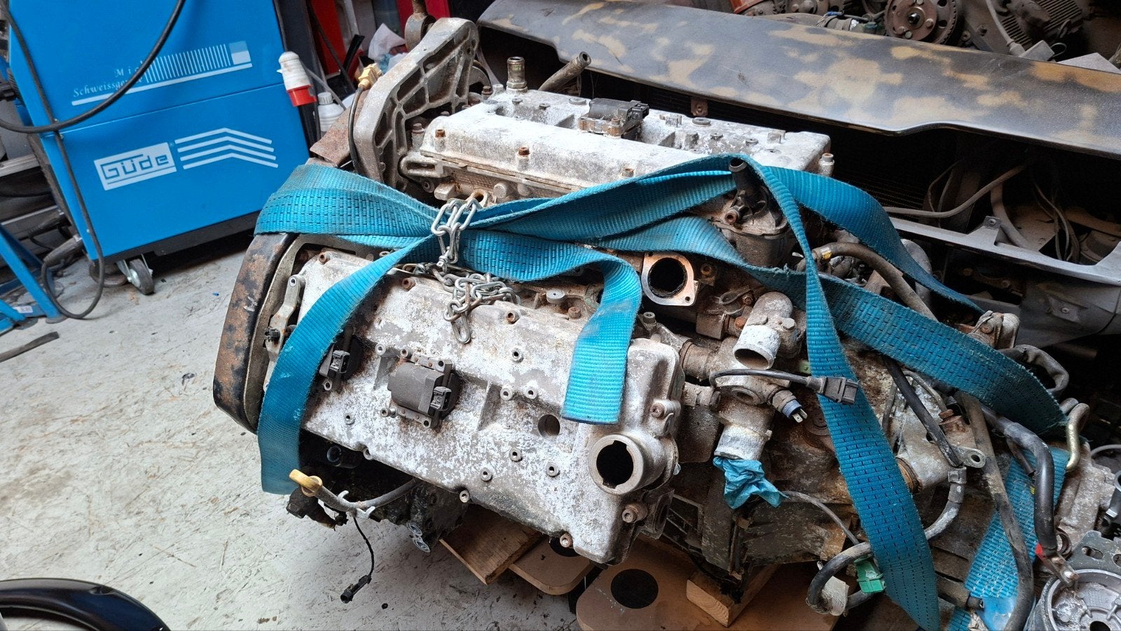 2.5 V6 24v motor Alfa 156, Auto-onderdelen, Ophalen