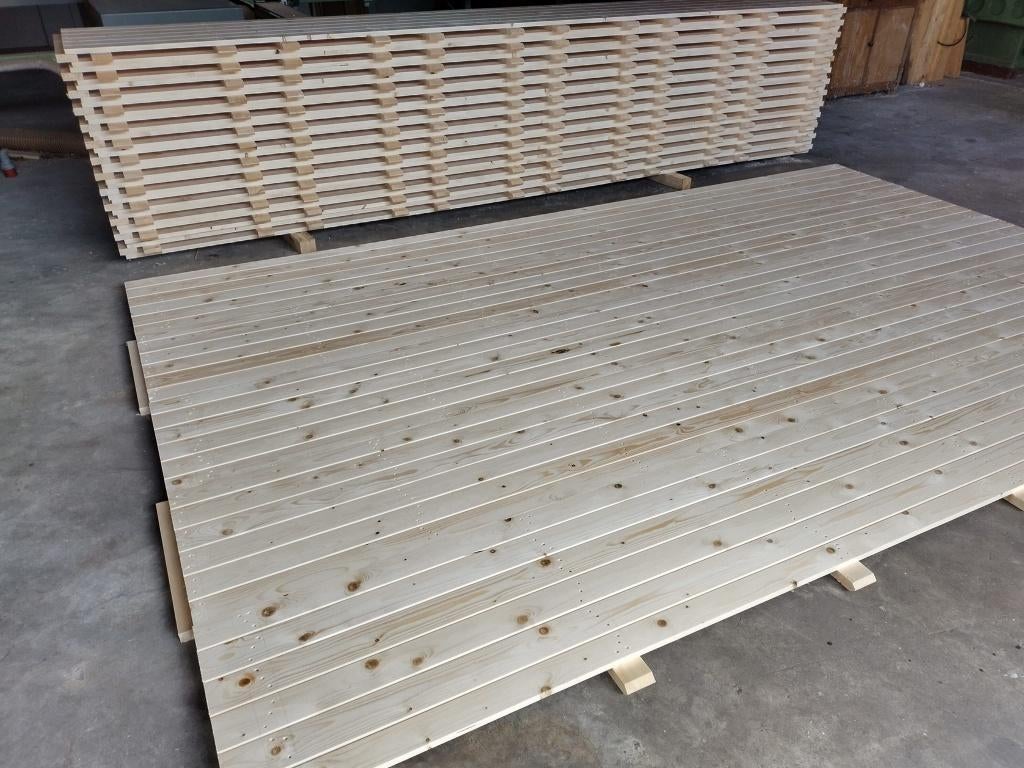 Vlondervloer te koop 4m1 lang (200m2), Hobby en Vrije tijd, Feestartikelen | Verhuur, Nieuw, Carnaval, Ophalen of Verzenden