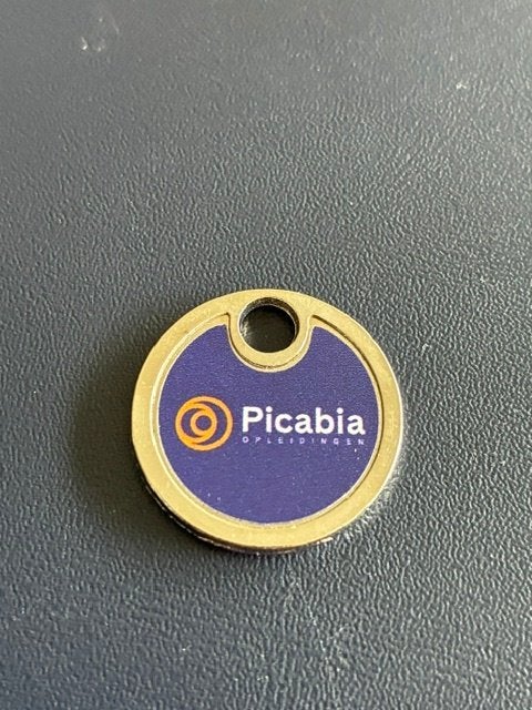 winkelwagenmuntje Picabia, Verzamelen, Winkelwagenmuntjes, Ophalen of Verzenden