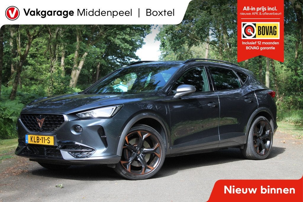 CUPRA Formentor 1.4 e-Hybrid VZ Copper Edition | Leder | Tre, Auto's, Cupra, 12 maanden, Gebruikt, 4 cilinders, Hybride Elektrisch/Benzine
