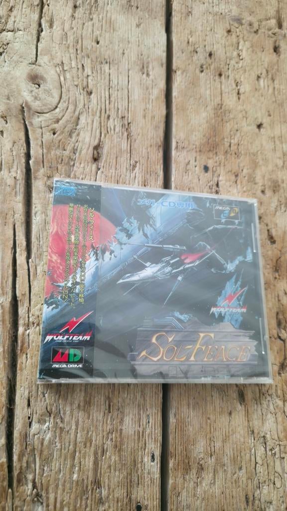 Sol-Feace Japan Sega Mega CD - Nieuw in Seal, Shooter, 1 speler, Nieuw, Ophalen of Verzenden
