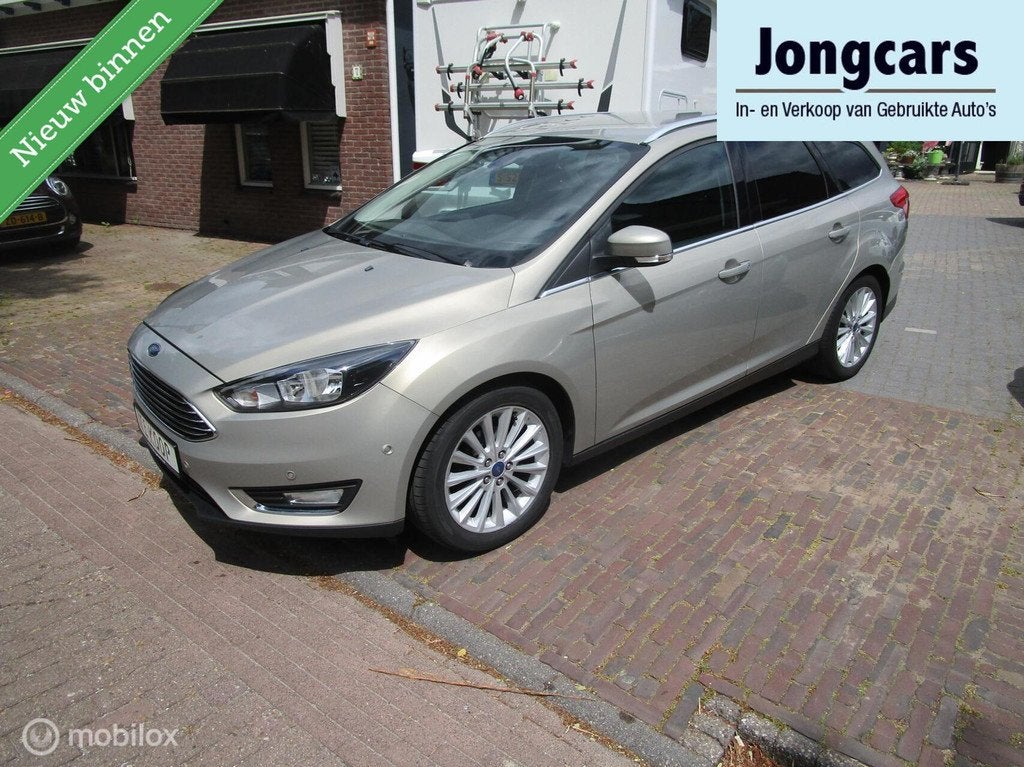 Ford Focus Wagon 1.0 Titanium Edition, Auto's, 125 pk, Gebruikt, Euro 6, Origineel Nederlands