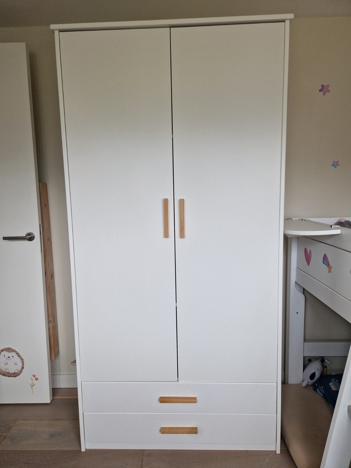 Lifetime Cool Kids 2-Deurs kledingkast, Ophalen, 50 tot 70 cm, 105 cm of meer, 100 cm of meer