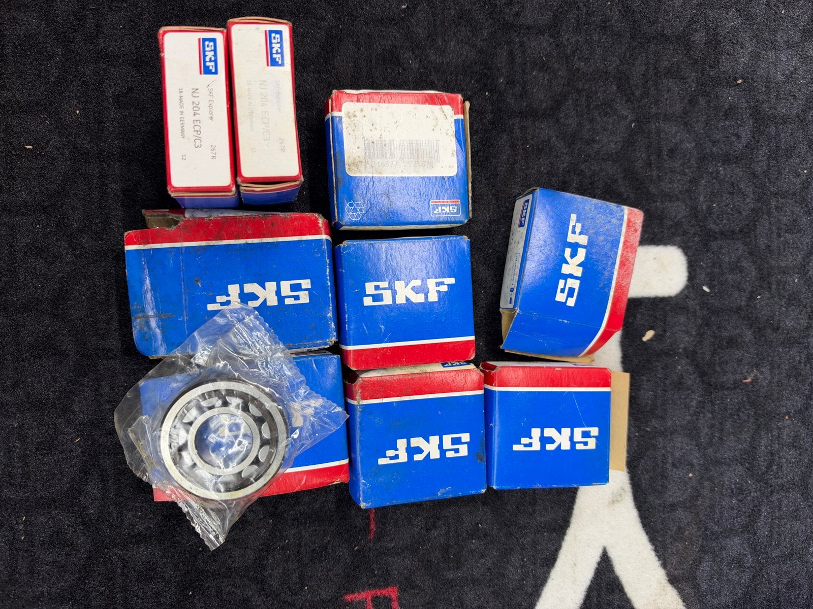 Nieuwe SKF Lagers NJ204 ECP/C3  en INA BK1412, Doe-het-zelf en Verbouw, Lager, Overige merken, Overige typen, Nieuw