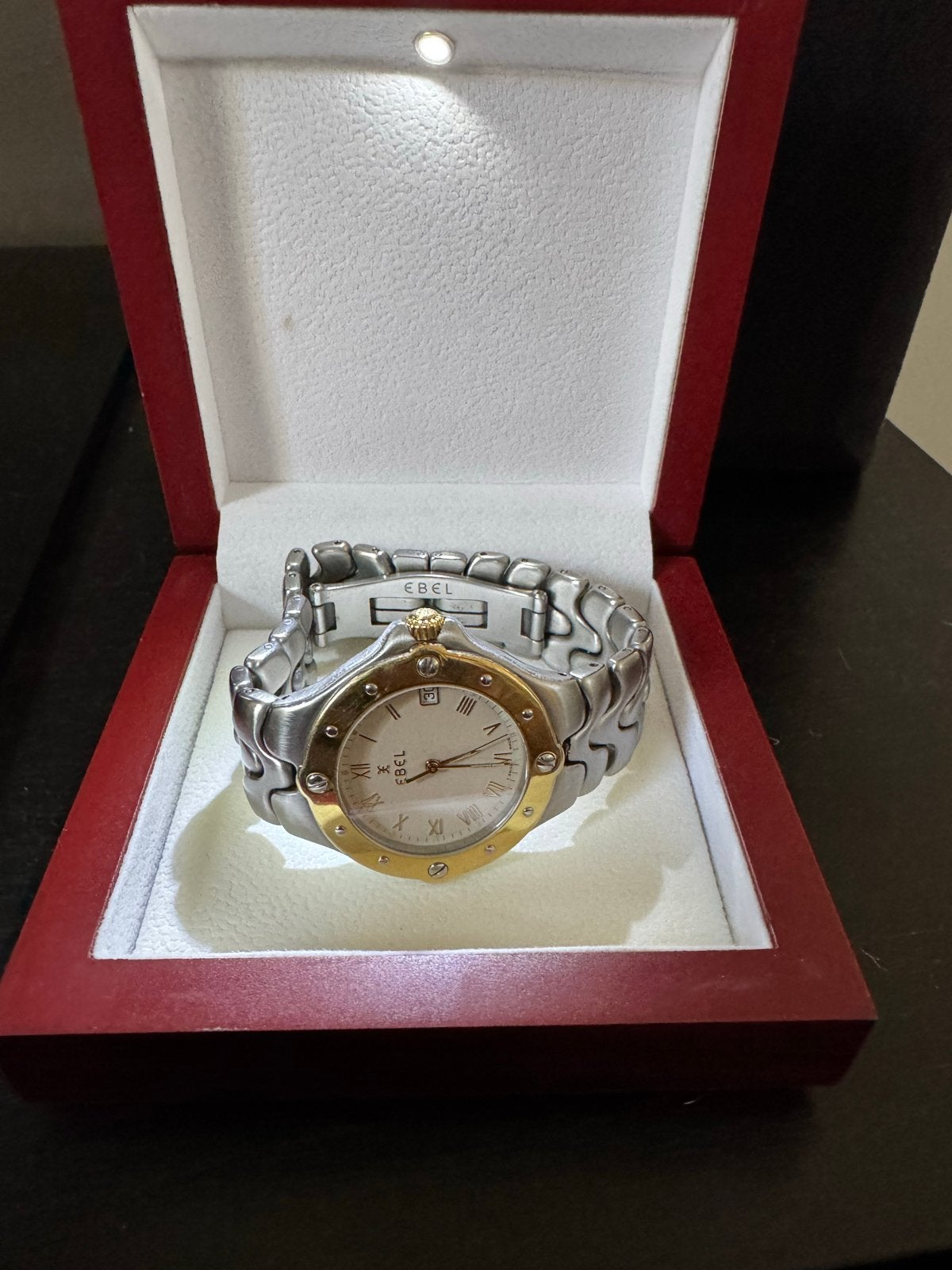Ebel Sportwave Unisex - Staal/Goud, Ophalen of Verzenden, Staal, Polshorloge, Overige merken