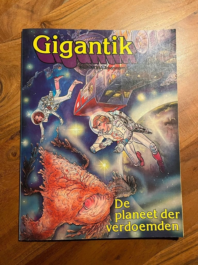 Gigantik 2 – De Planeet Der Verdoemden, Eén stripboek, Ophalen of Verzenden, Zo goed als nieuw