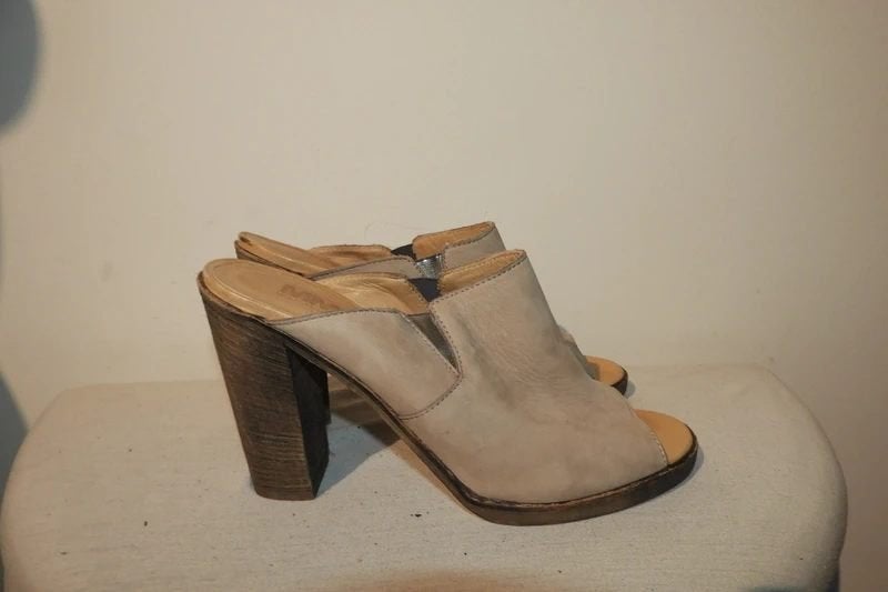 MM6 Maison Martin Margiela sandalen met hak mt 40, Overige kleuren, Verzenden, Sandalen of Muiltjes, Gedragen