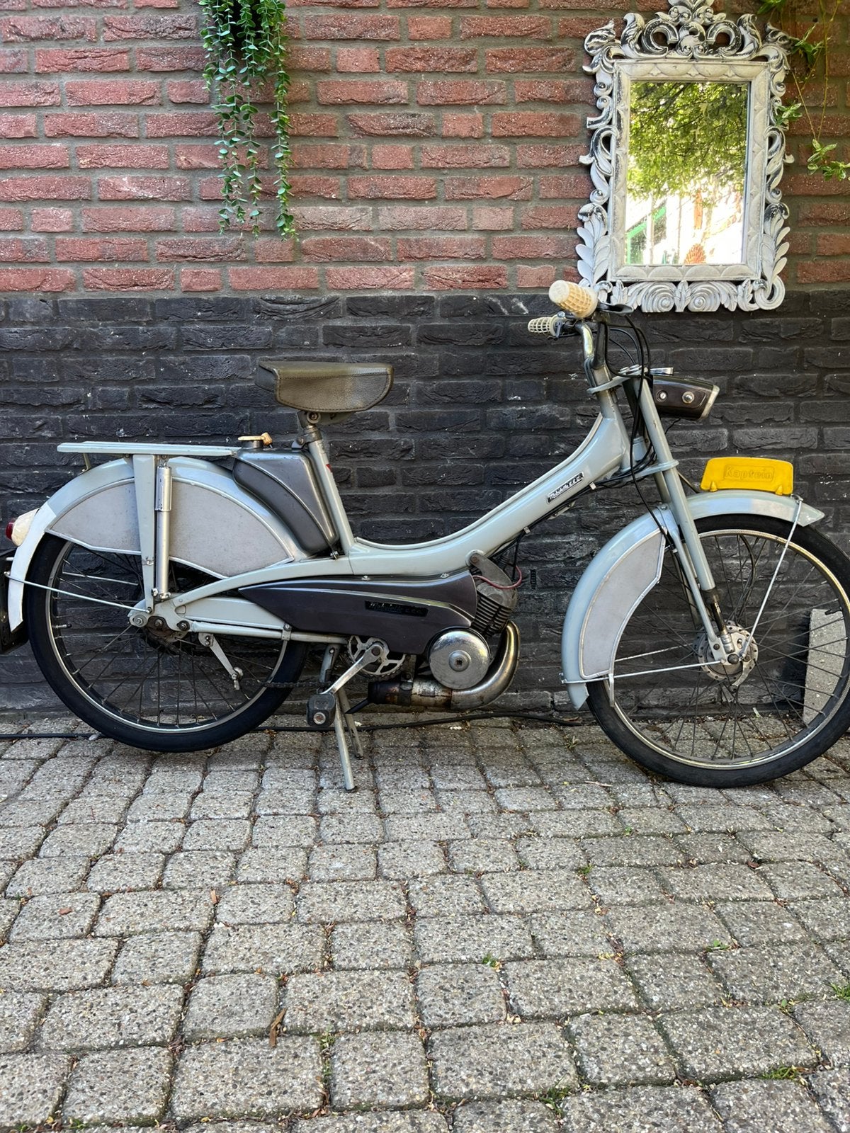 Mobylette bromfiets  met geel kenteken, Fietsen en Brommers, Brommers | Oldtimers, Maximaal 45 km/u, 50 cc, Ophalen, Overige merken