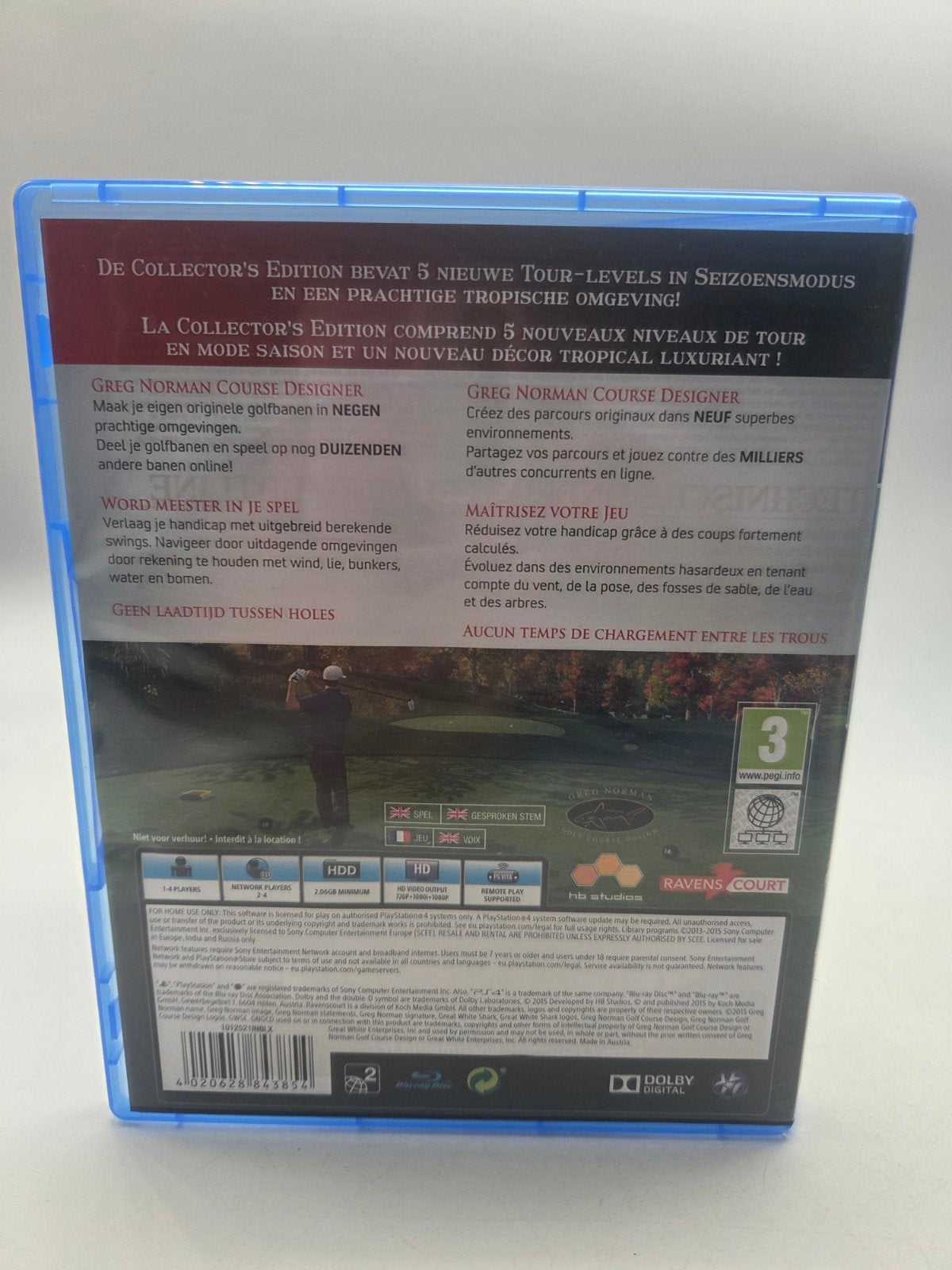 The Golf Club Collector's Edition PS4, Online, 123 Game Straat, 1000 AB Spelstad, 1 speler, HB Studios