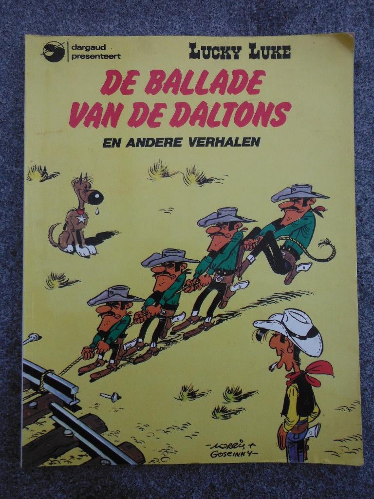 Lucky Luke. De Ballade van de Daltons., Boeken, Eén stripboek, Ophalen of Verzenden, Gelezen