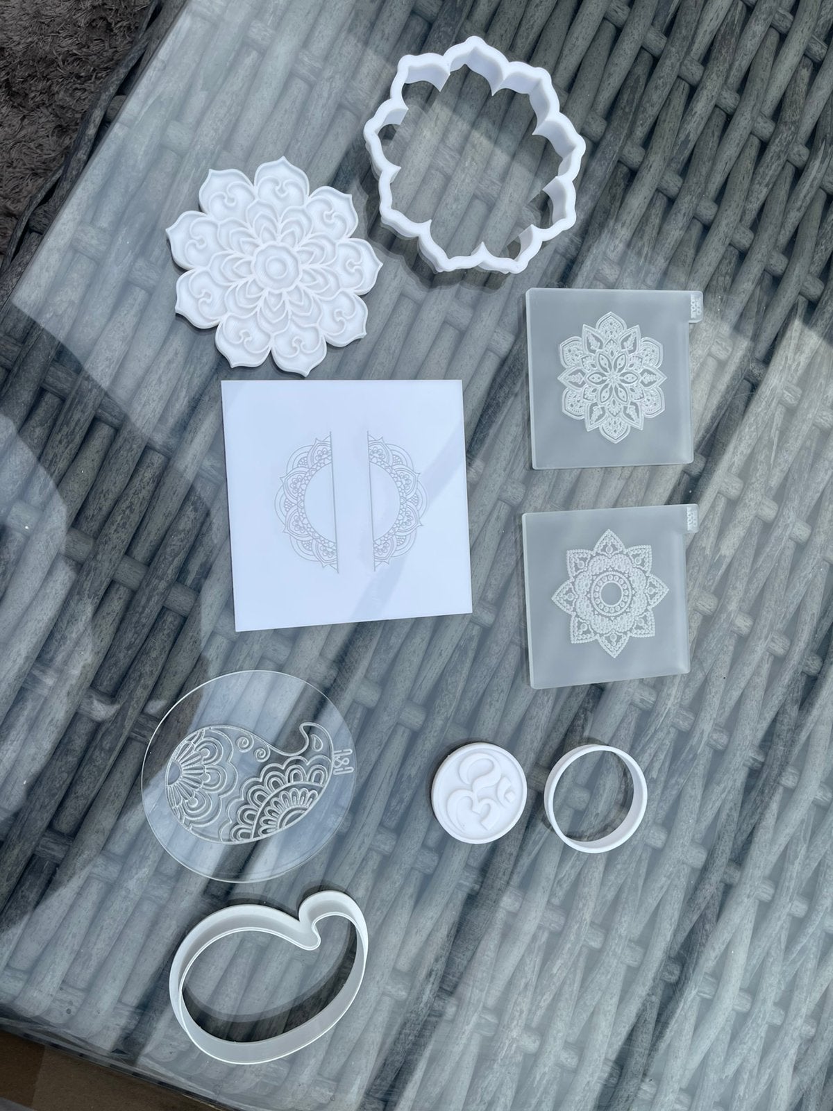 Mandala / Henna Cookie Cutters & Embossers – complete set, Ophalen of Verzenden, Nieuw, Overige