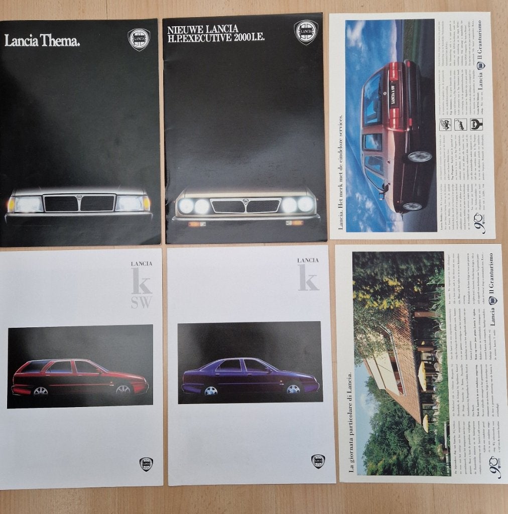 folders Lancia, Ophalen of Verzenden, Zo goed als nieuw, Overige merken