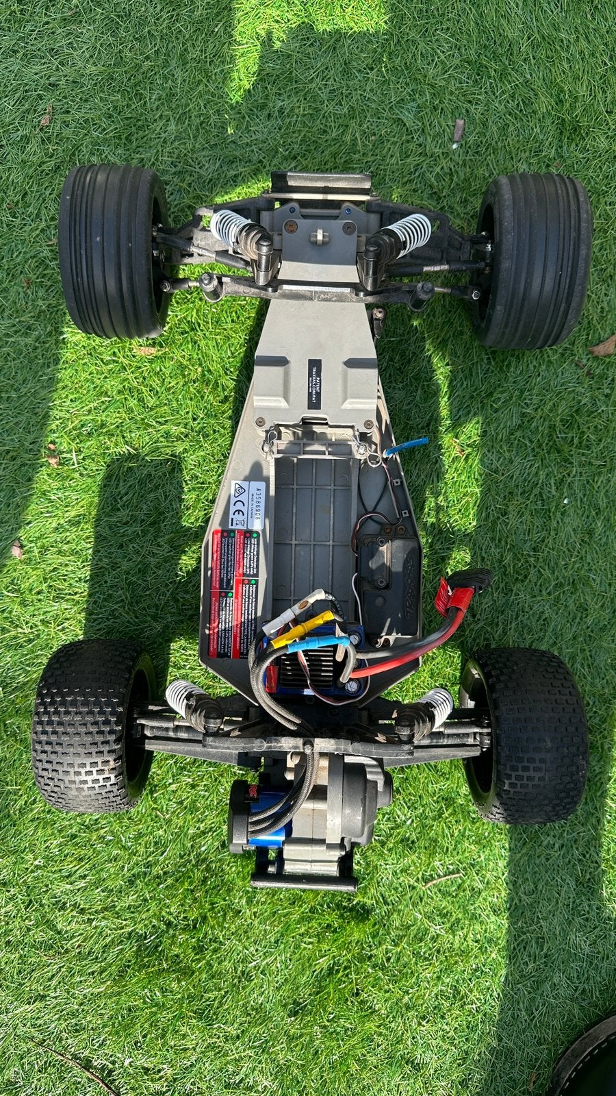Traxxas Rustler 2WD VXL Brushless., Ophalen of Verzenden, Gebruikt, Elektro, Auto offroad