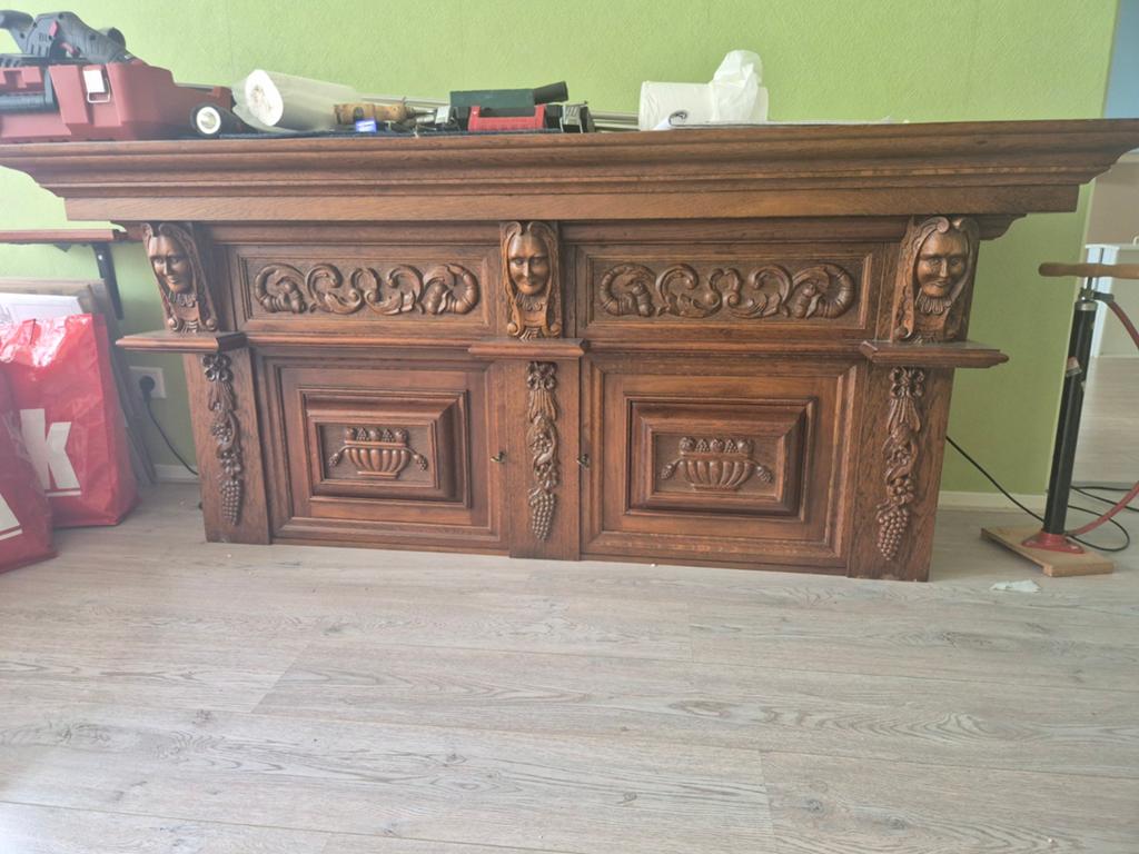 Bovenkast., Ophalen