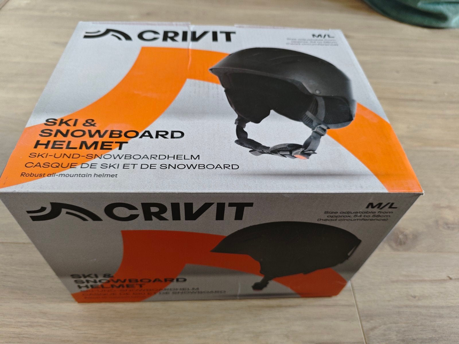 crivit snowboard/skihelm nieuw in doos, Overige typen, Nieuw, Minder dan 100 cm, Ophalen