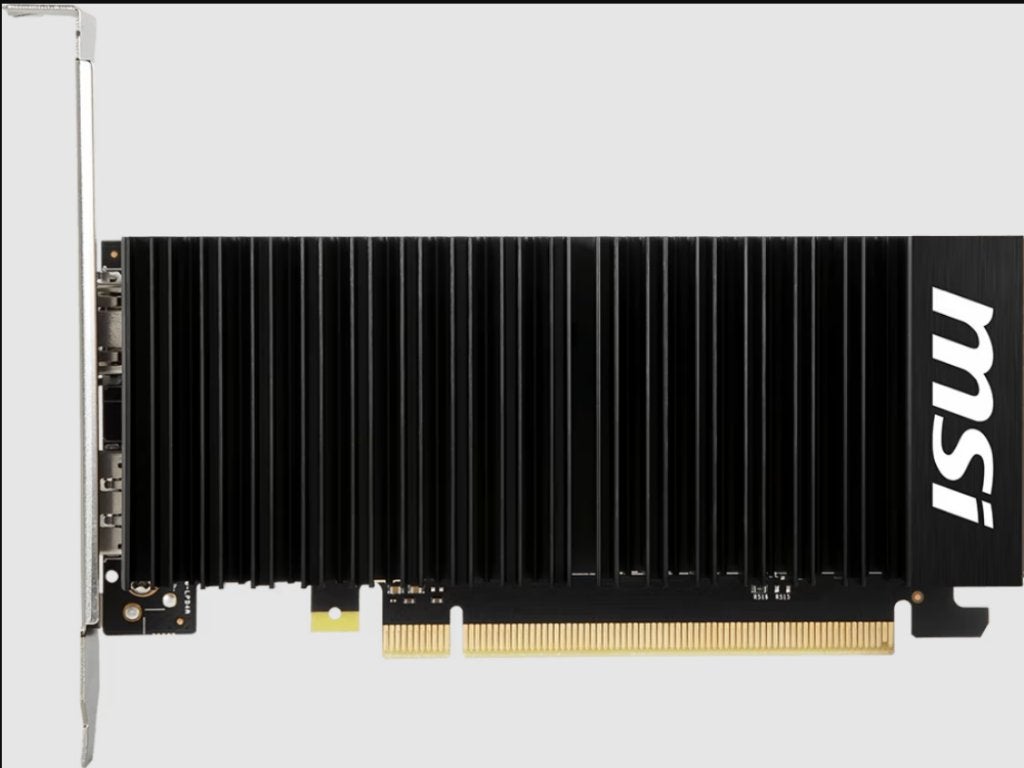 MSI GeForce GT 1030 2GHD4 LP OC, Computers en Software, Videokaarten, PCI-Express 3, Ophalen of Verzenden, HDMI, GDDR4