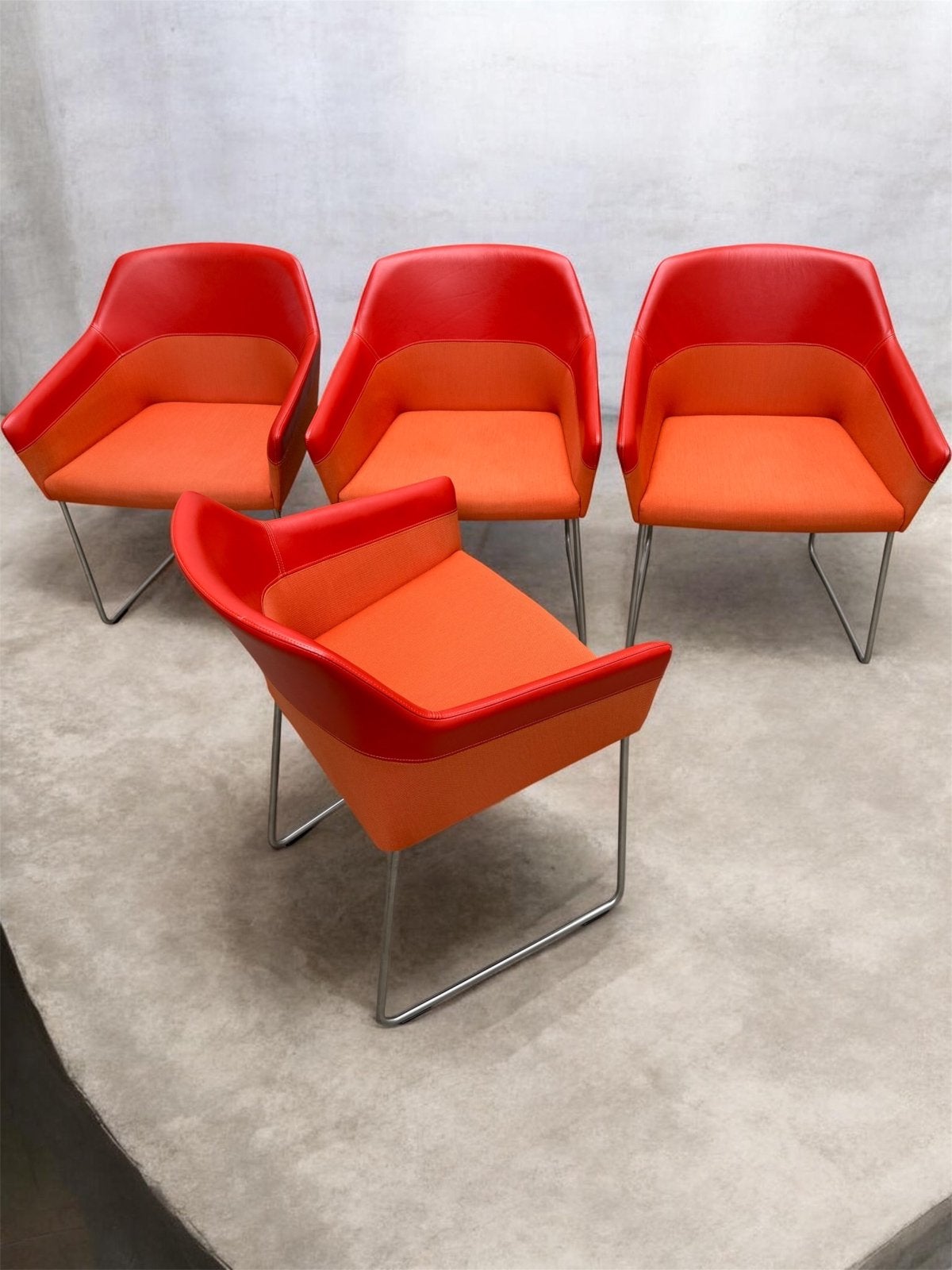 4 x arco sketch stoelen, Huis en Inrichting, Stoelen, Ophalen of Verzenden, Zo goed als nieuw, Overige kleuren