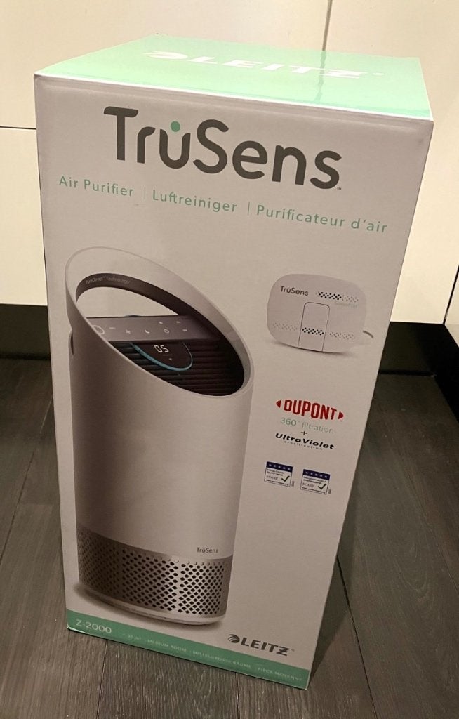 LEITZ TruSens Z-2000 - Luchtreiniger - in doos, Ophalen of Verzenden, Gebruikt, Luchtreiniger