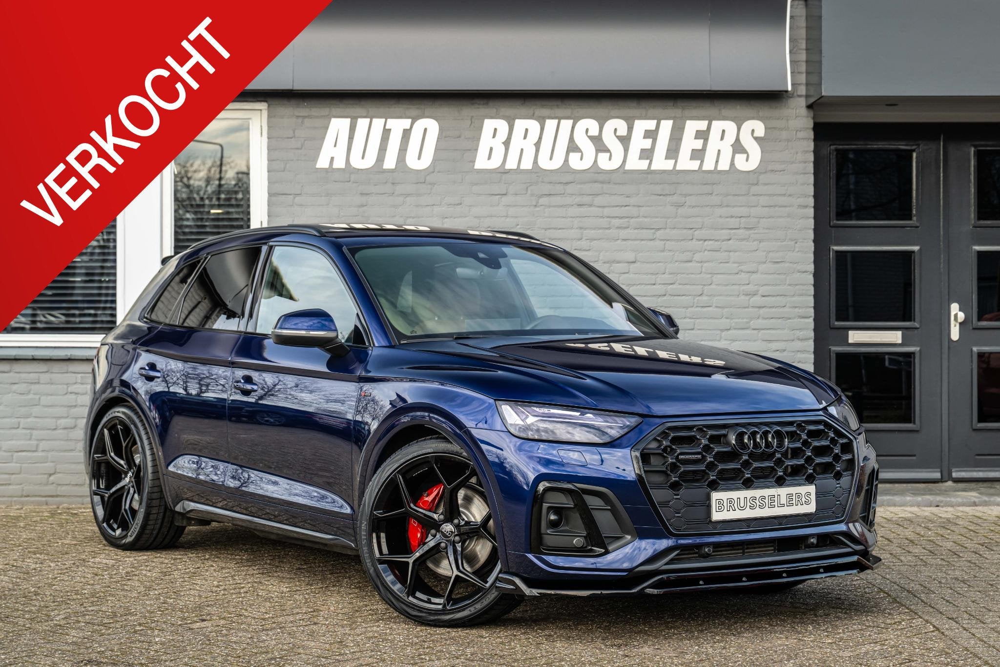 Audi Q5 55 TFSI e quattro Competition Luchtvering-Pano-SQ5 s, Auto's, Automaat, Dealer onderhouden, Gebruikt, Euro 6