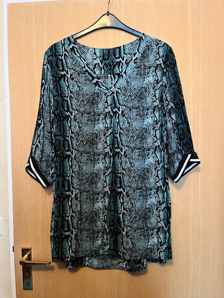 Mooie blouse / tuniek, Maat 46, Miss Etam, Kleding | Dames, Meerkleurig, Blouse of Tuniek, Ophalen of Verzenden, Zo goed als nieuw