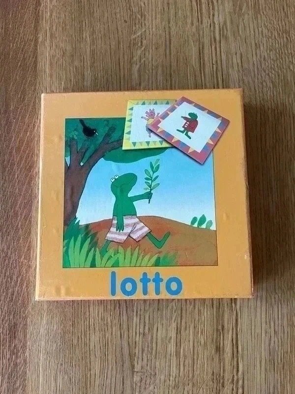 Kids at Work - Kikker & Vriendjes - Lotto - compleet, Kinderen en Baby's, Ophalen of Verzenden, Zo goed als nieuw, Puzzelen