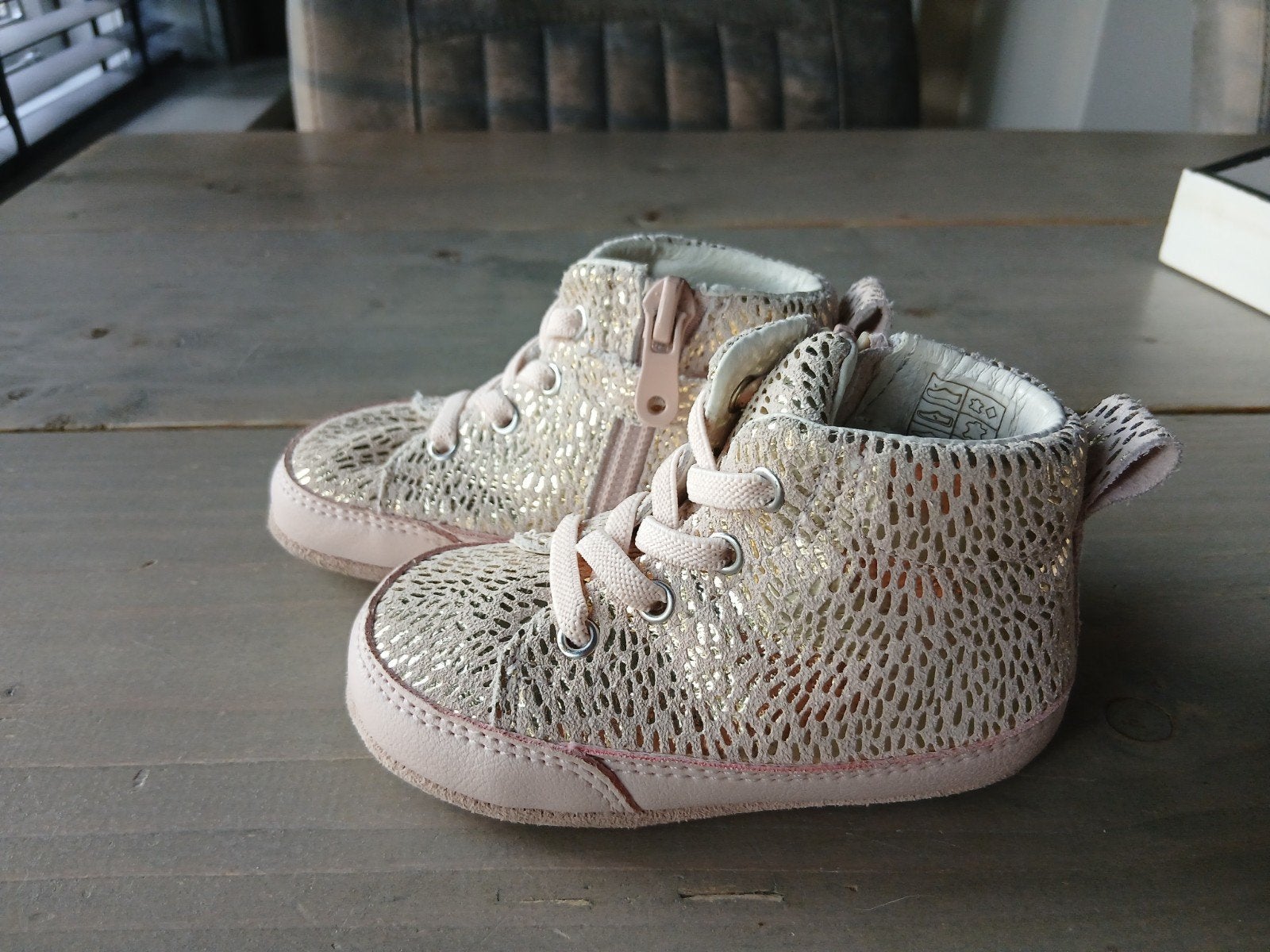 Babyschoentjes flexibele zool maat 20, Kinderen en Baby's, Babykleding | Schoentjes en Sokjes, Schoentjes, Groot, Meisje, Nieuw