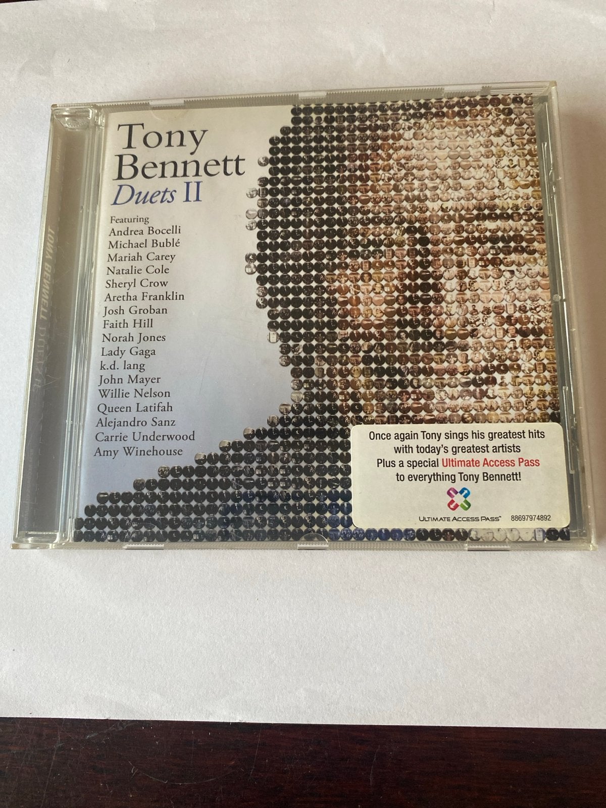 Tony Bennett - Duets II CD (Pop, Jazz), Ophalen, Pop, Zo goed als nieuw, Inclusief doosje