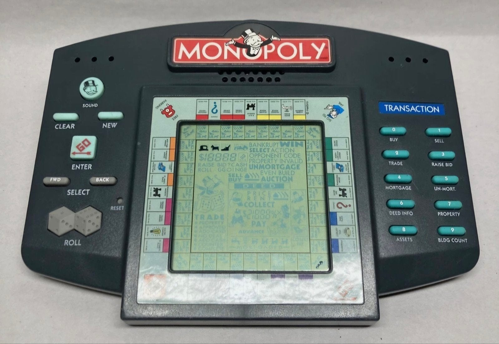 Monopoly Elektronisch Bankieren Handheld Spel, Hobby en Vrije tijd, Gebruikt, Een of twee spelers, Ophalen of Verzenden, Hasbro