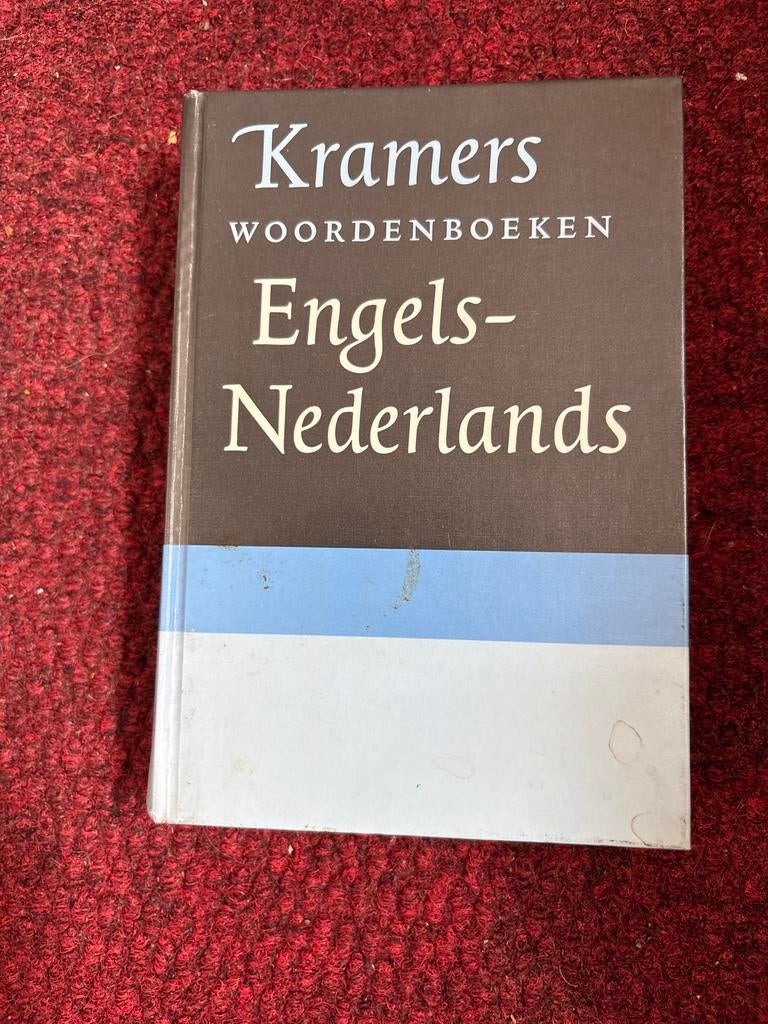 Kramers Engels-Nederlands woordenboek, Boeken, Woordenboeken, Ophalen of Verzenden, Gelezen, Kramers, Nederlands