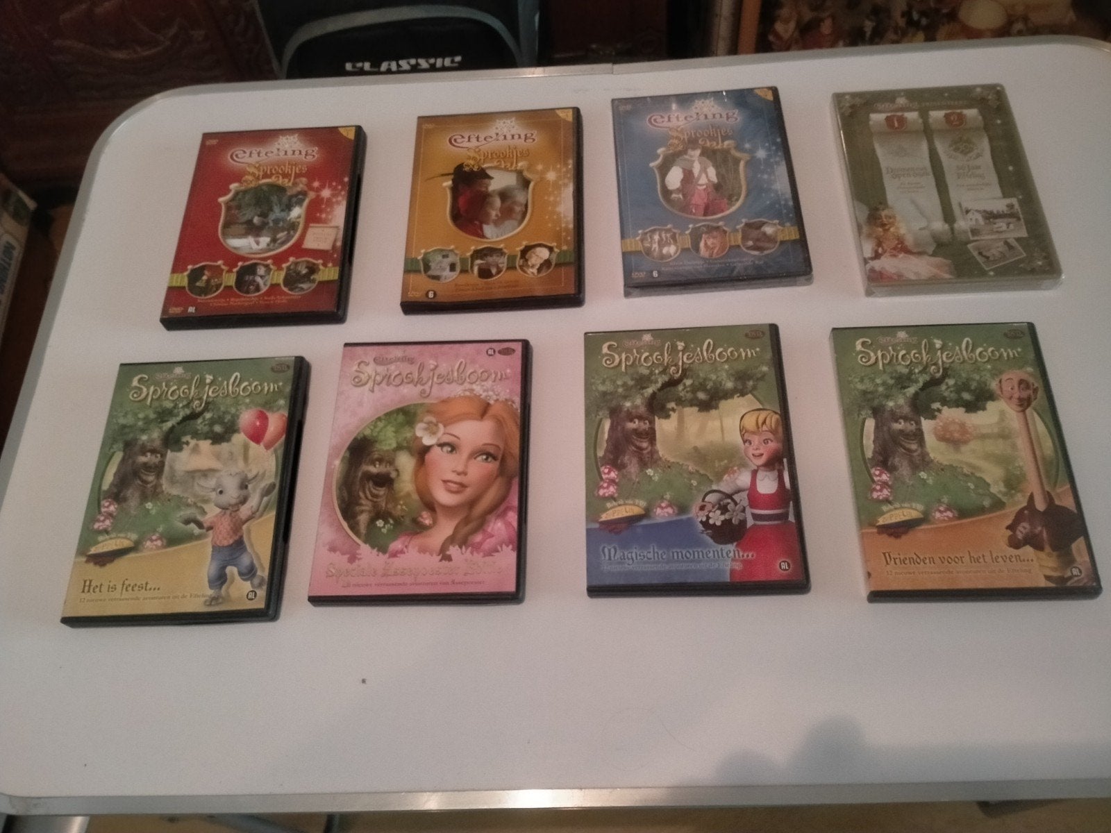 Dvd's van Efteling sprookjes en Sprookjesboom., Alle leeftijden, Ophalen of Verzenden, Gebruikt