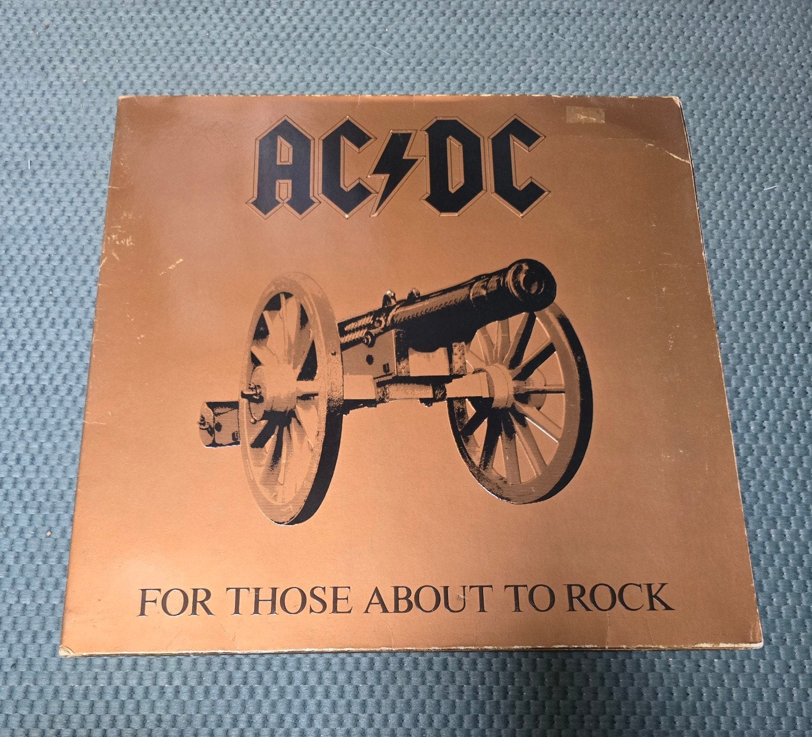 acdc for those about to rock lp Gatefold, Ophalen of Verzenden, Gebruikt
