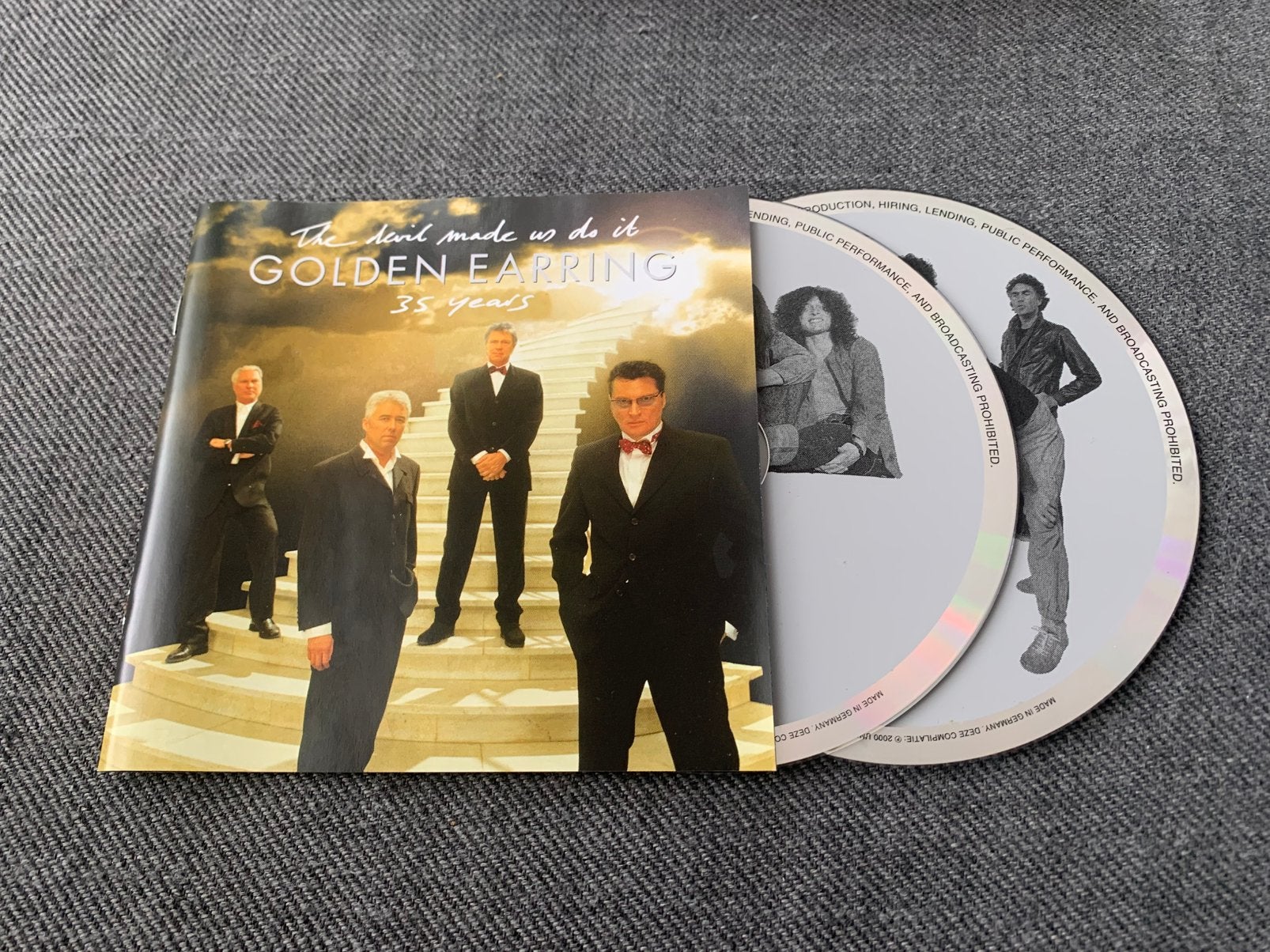 *Golden Earring “The Devil Made Us Do It / 35 Years”, Ophalen of Verzenden, Zo goed als nieuw, Poprock