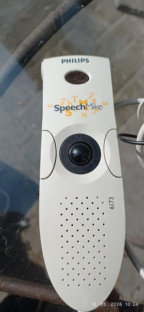Philips SpeechMike dictafoon muis RS232 serieel, Computers en Software, Gebruikt, Ergonomisch, Ophalen of Verzenden, Bedraad