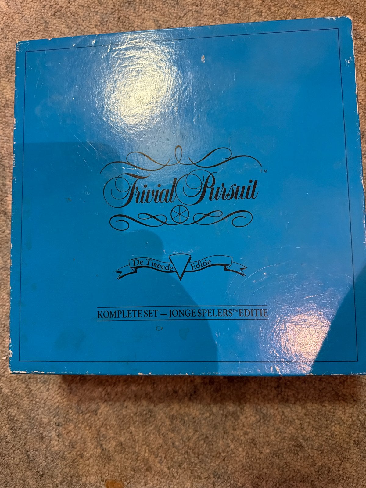 Trivial Pursuit De Tweede Editie - Jonge Spelers Editie, Hobby en Vrije tijd, Drie of vier spelers, Ophalen of Verzenden, Gebruikt