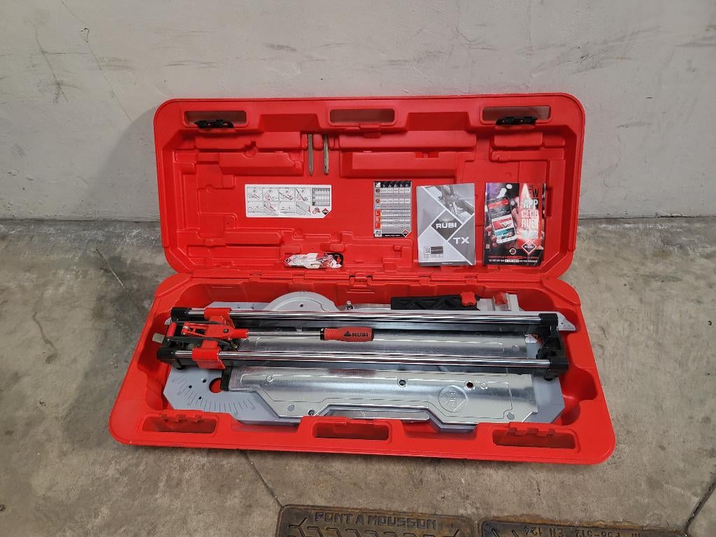 Rubi Proffesionele Tegelsnijder TX -N 700 | Met koffer, 60 cm of meer, Nieuw, Ophalen of Verzenden, Minder dan 5 m²