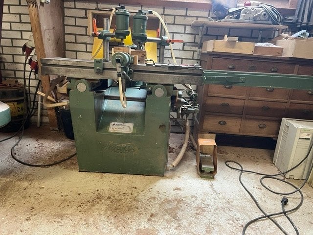 Gatensteek machine  "Maka", Ophalen, Gebruikt