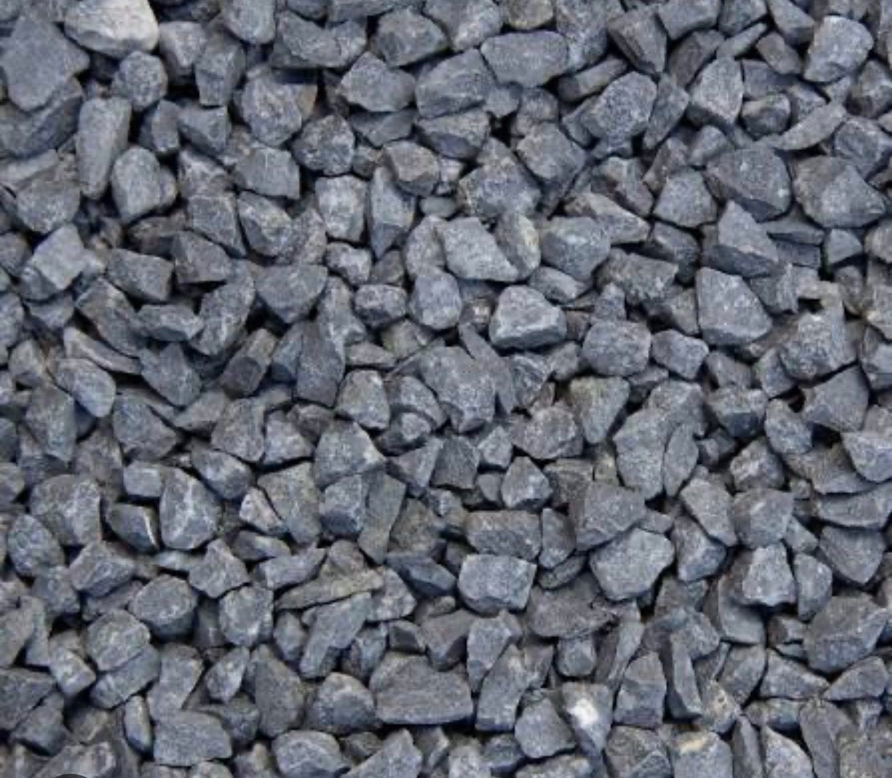 Basalt Split - Grijs/Antraciet Grind voor Tuin en Oprit, Tuin en Terras, Ophalen, Zo goed als nieuw, Split, Basalt