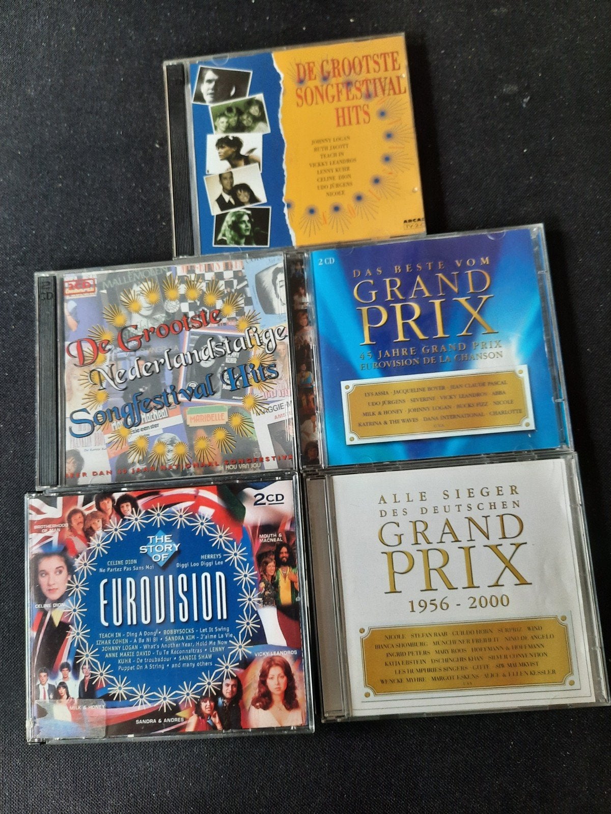 Eurovisie Songfestival CD collectie - 5 albums, Ophalen of Verzenden