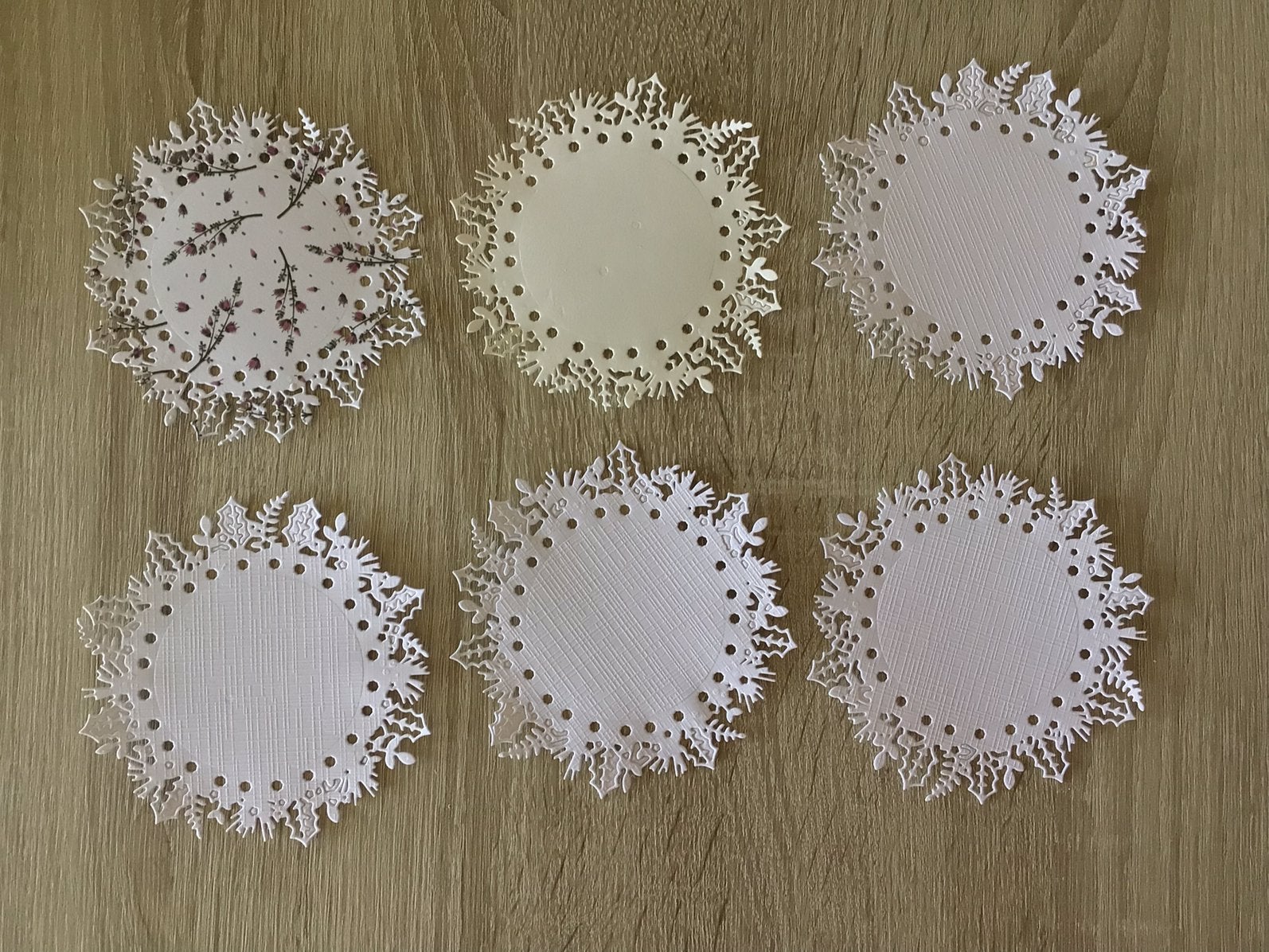 6 x stans rond kerst, Ophalen of Verzenden, Zo goed als nieuw, Kerst, Pons of Mal