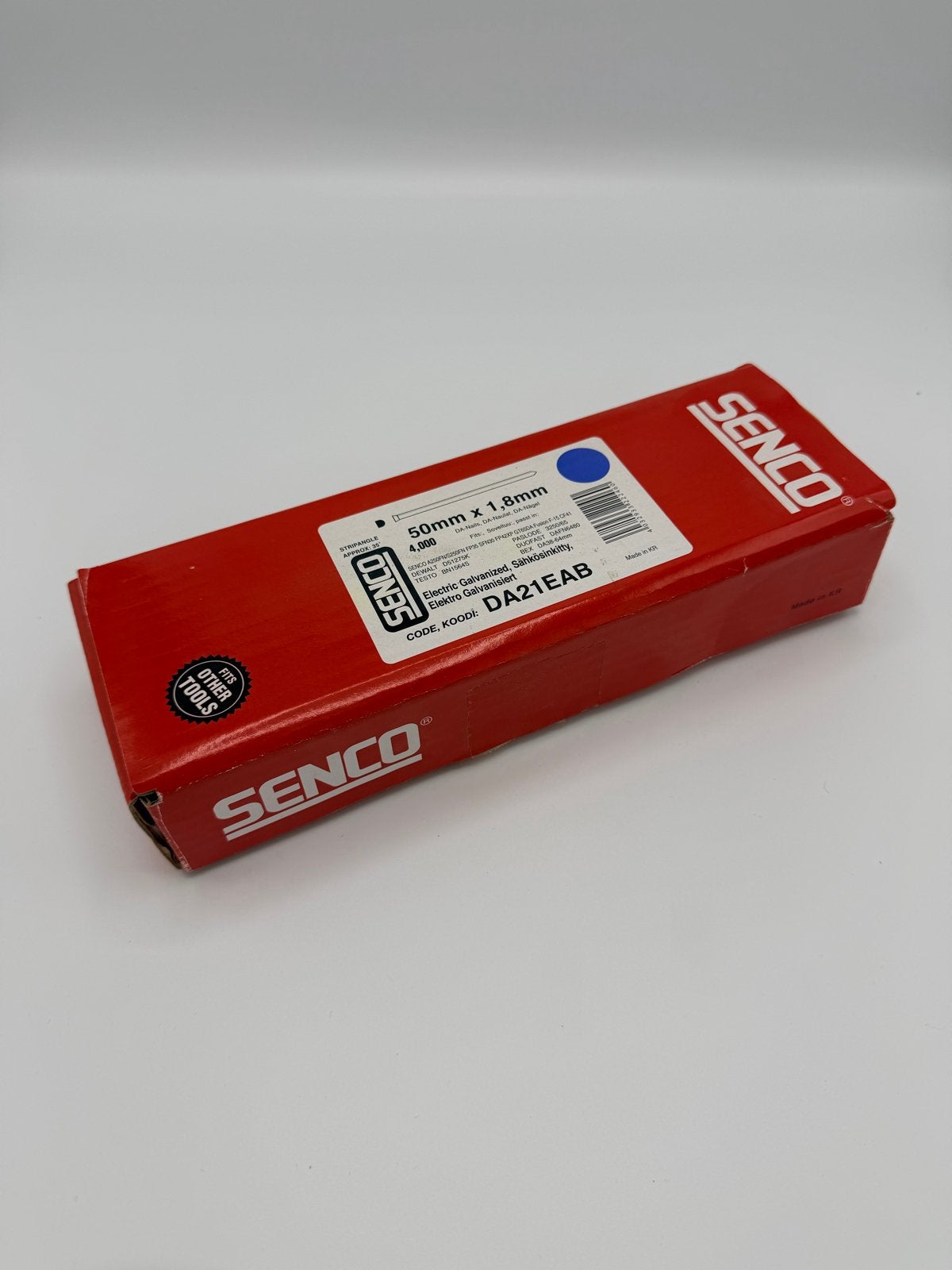 Senco Spijkers 50mm x 1.8mm - Elektro Gegalvaniseerd, Ophalen of Verzenden, Nieuw