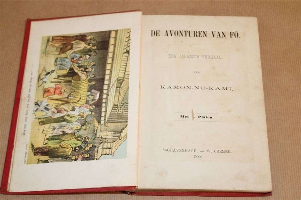 De Avonturen van Fô — Zeldzame Uitgave [1888] met 5 Platen, Ophalen of Verzenden
