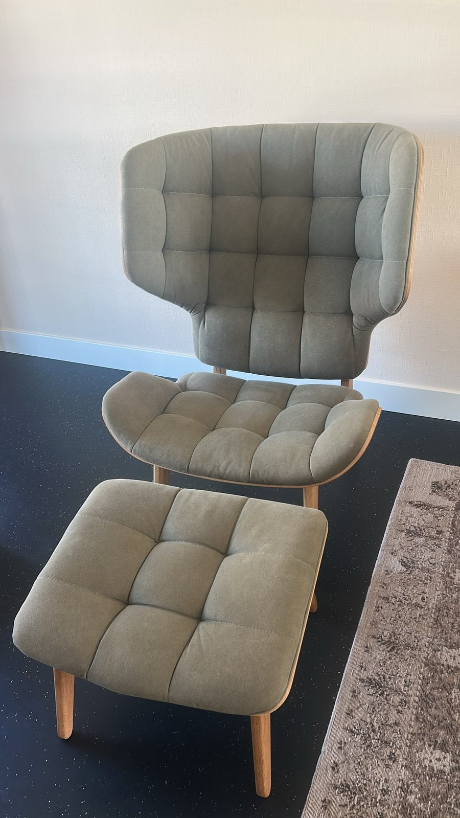 Designstoel, Ophalen, 75 tot 100 cm, Zo goed als nieuw, Stof
