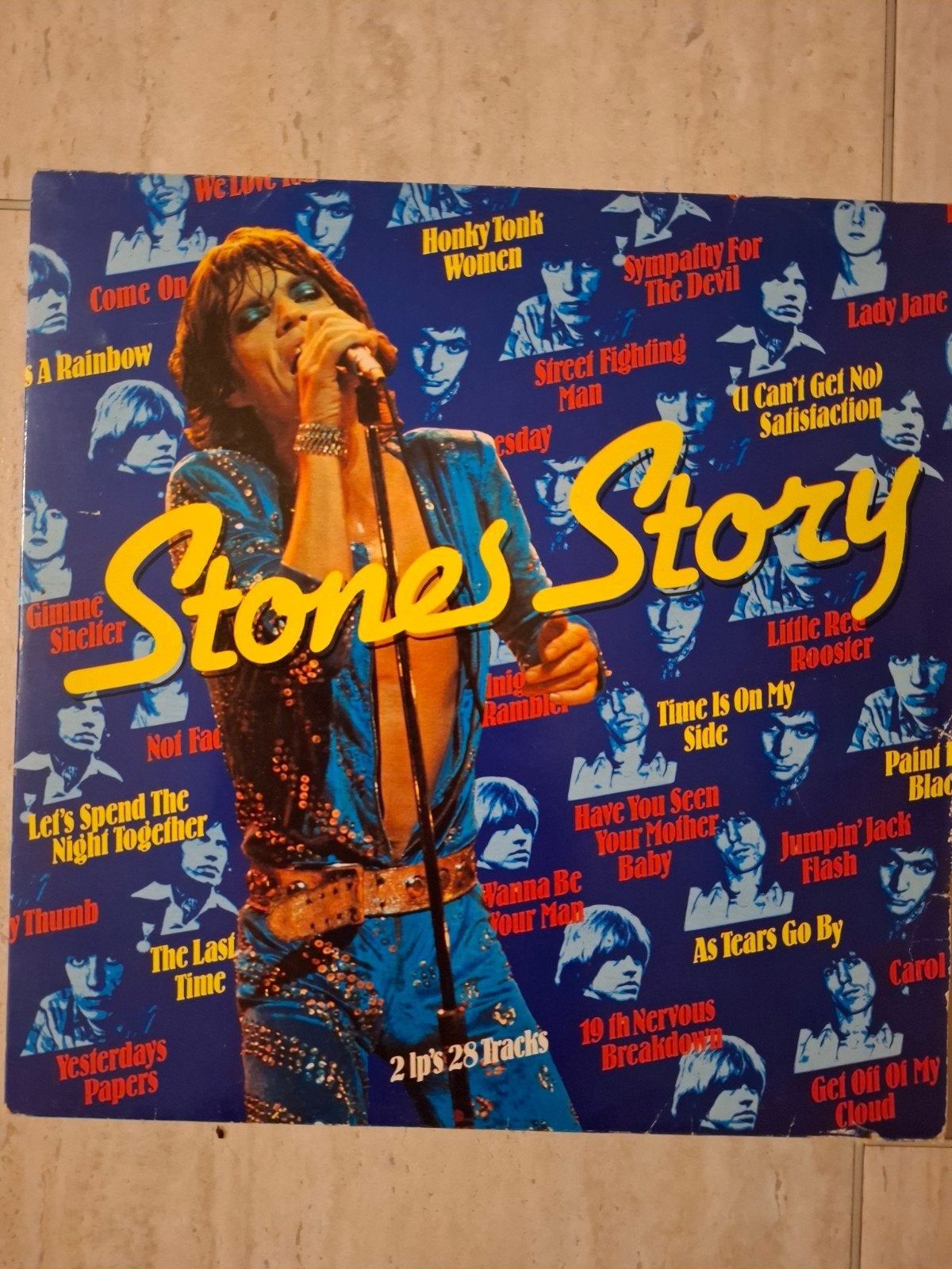 Dubbel LP van de Stones, Cd's en Dvd's, Vinyl | Verzamelalbums, Ophalen of Verzenden, Zo goed als nieuw, 12 inch, Pop