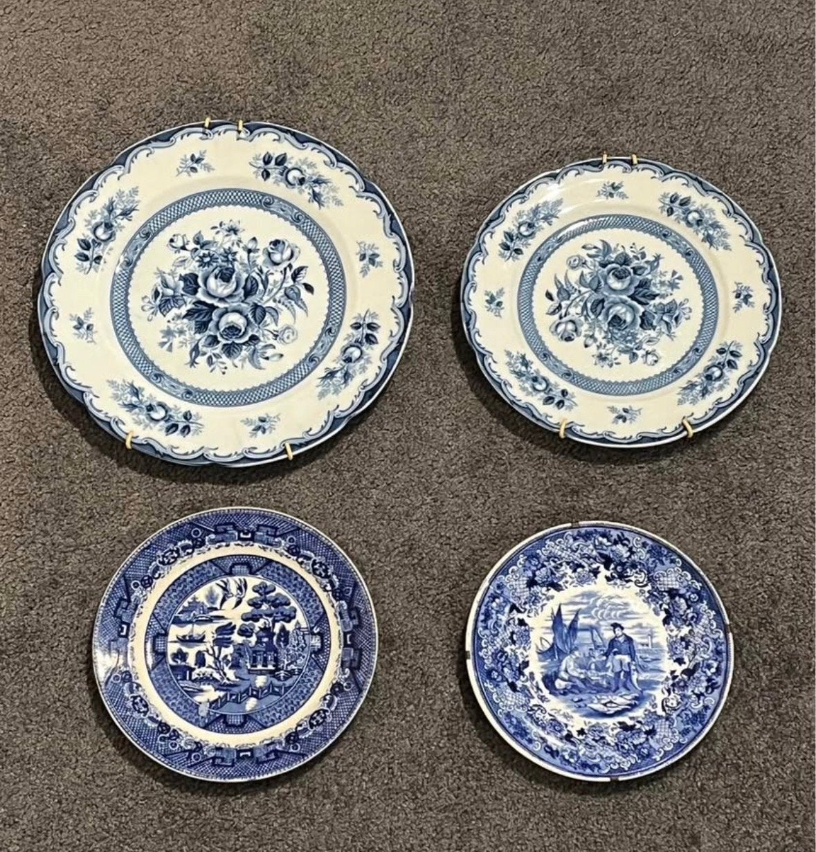 Diverse verzameling: Wandborden, servies en vijzel, Ophalen of Verzenden