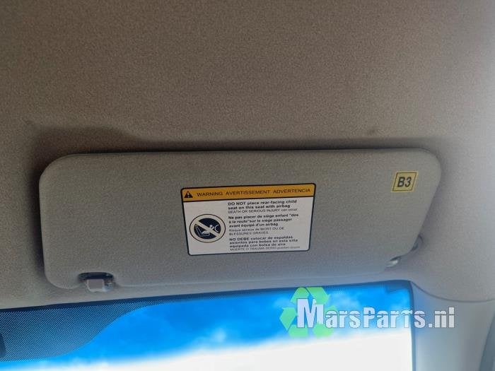 Zonneklep van een Chevrolet Matiz, Auto-onderdelen, Gebruikt, -, -, Ophalen of Verzenden