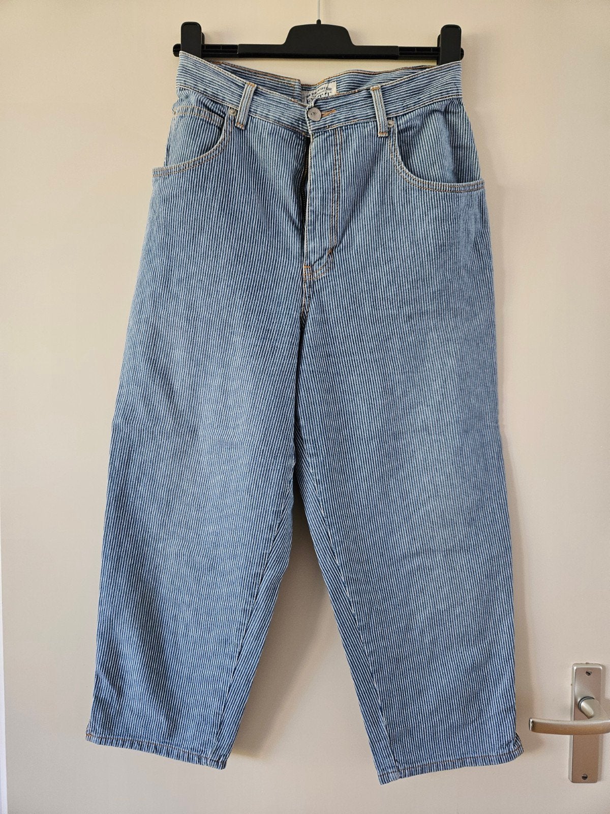 Superleuke 3/4 broek Fitt mt 40, Maat 38/40 (M), Blauw, Ophalen of Verzenden, Zo goed als nieuw